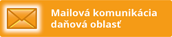 Mailová komunikácia daňová oblasť 